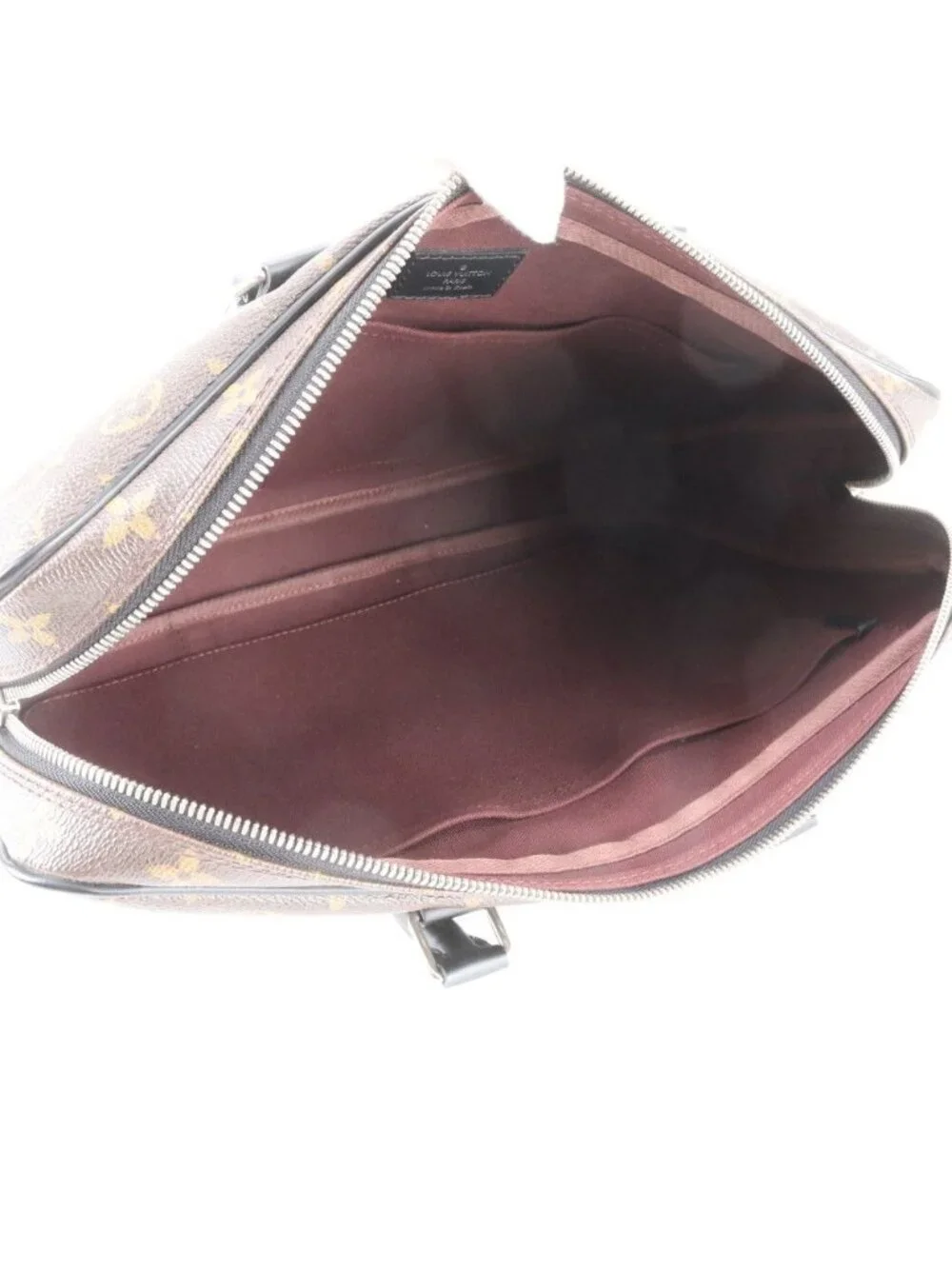 Louis Vuitton Monogram Macassar Porte Document Voyage Pdv Business Bag